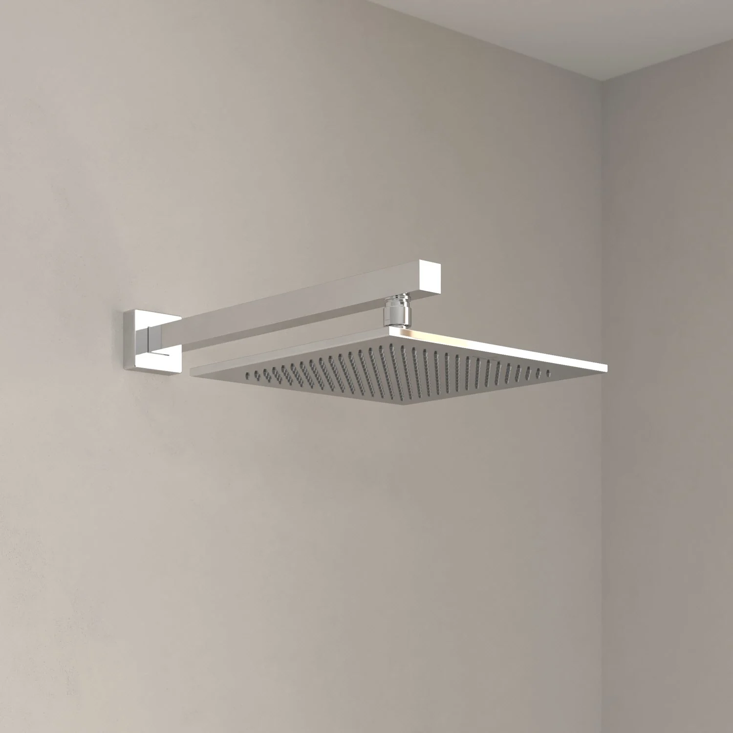 Villeroy & Boch Taro Regenbrausearm für Wandmontage eckig Bild 2