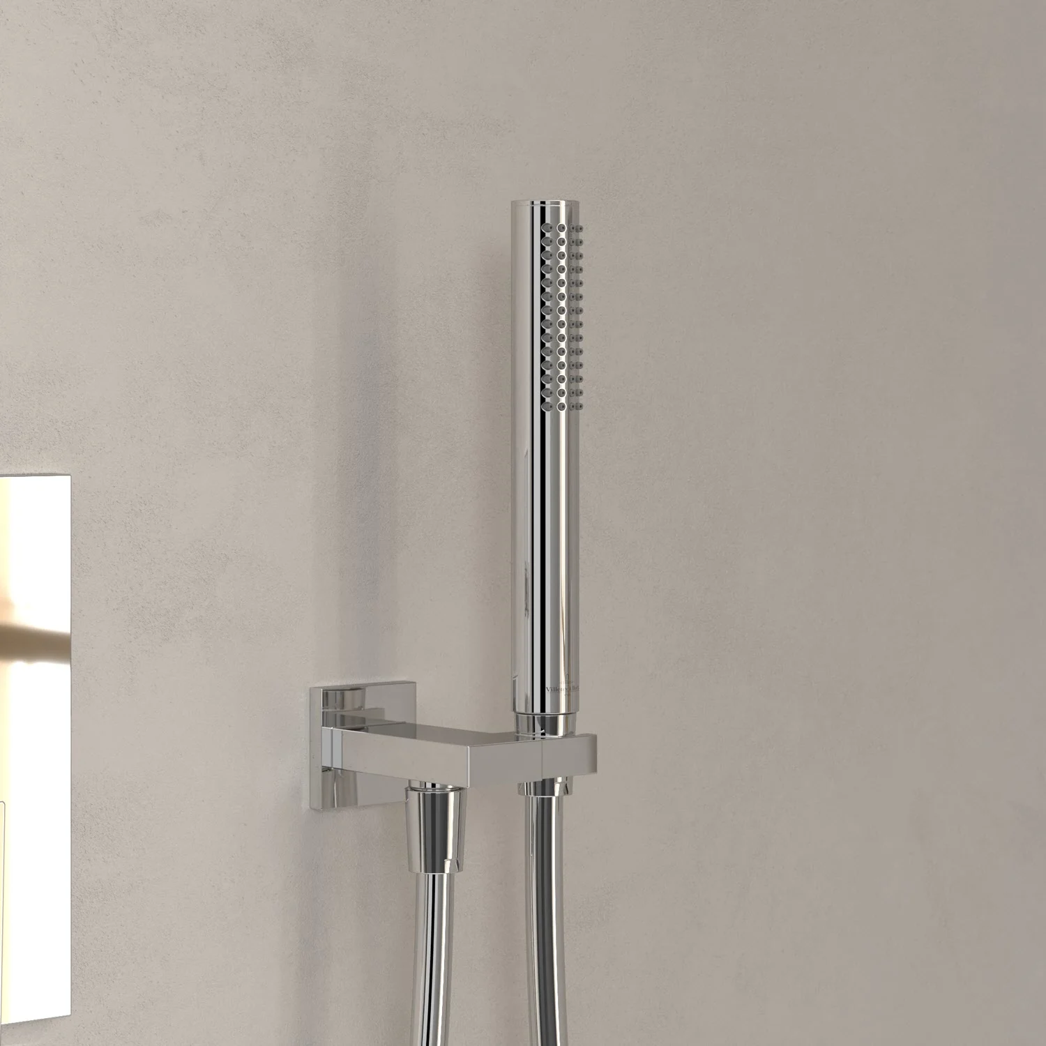 Villeroy & Boch Taro Stabhandbrause rund mit 1 Strahlart Bild 2