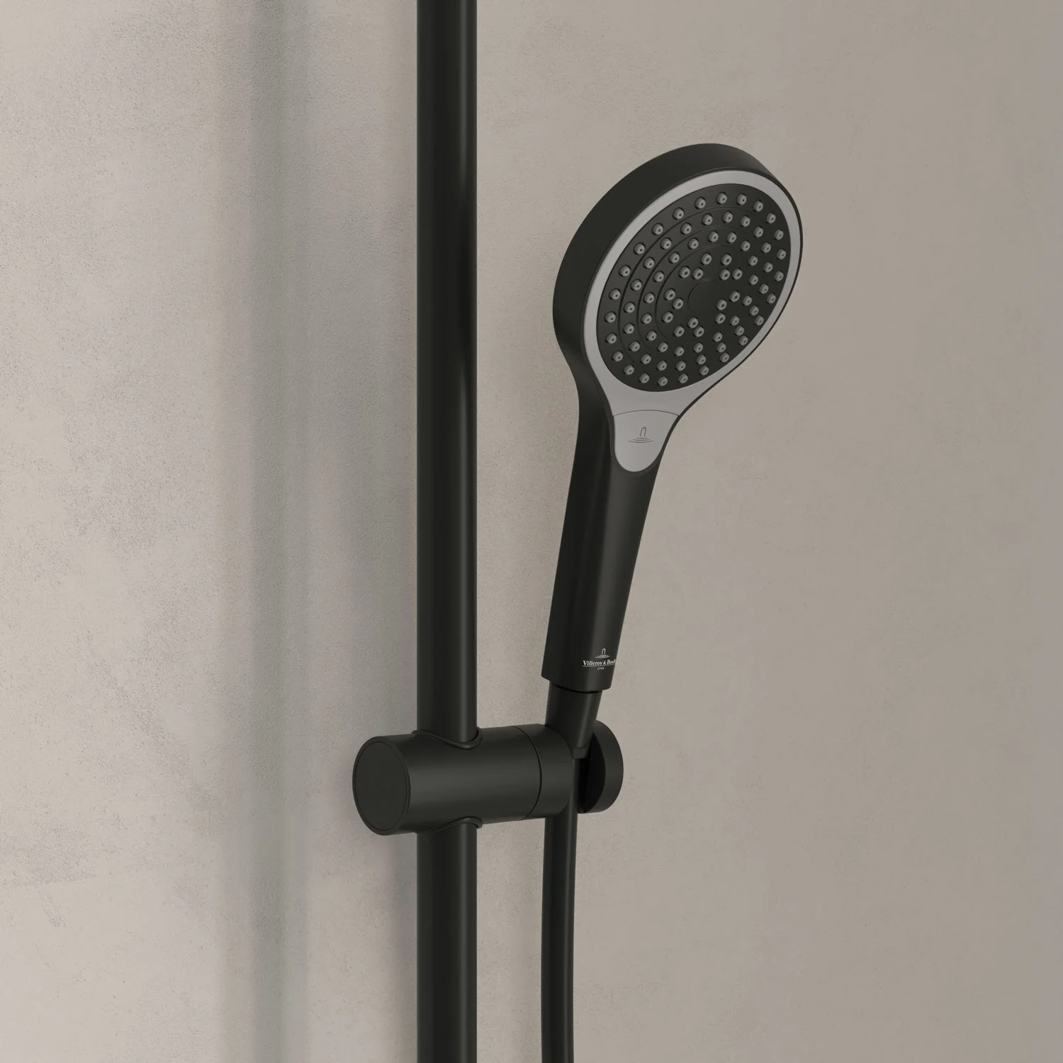Villeroy & Boch Taro Duschsystem mit 3 Funktionen für Wandmontage Bild 3