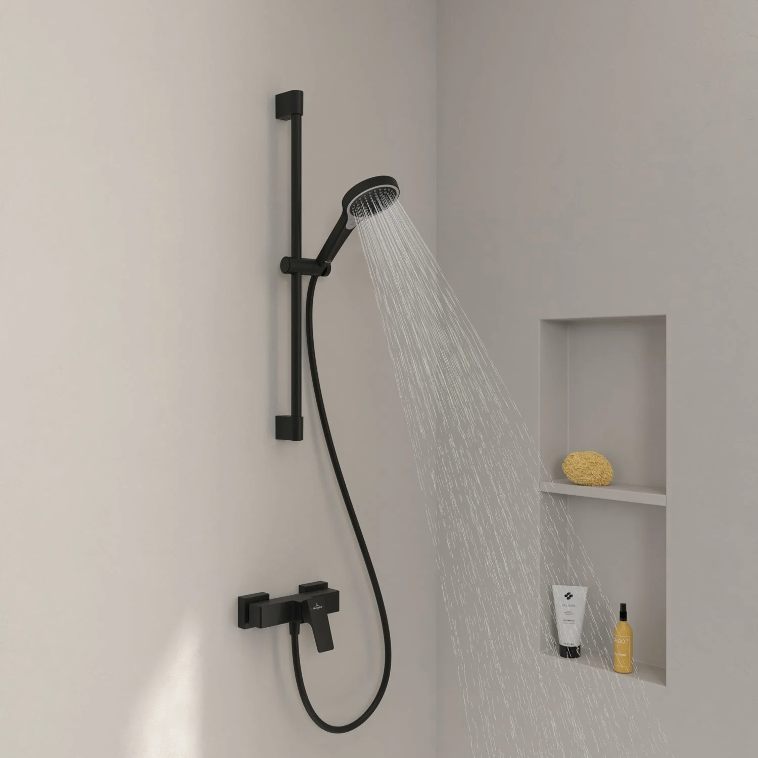 Villeroy & Boch Taro Duschgarnitur 3-teilig für Wandmontage Bild 3