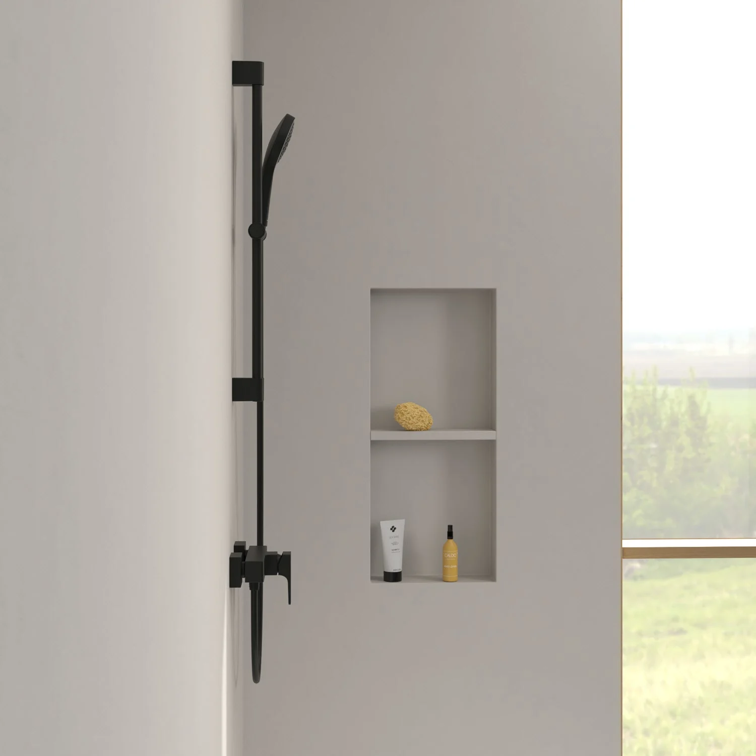 Villeroy & Boch Taro Duschgarnitur 3-teilig für Wandmontage Bild 5