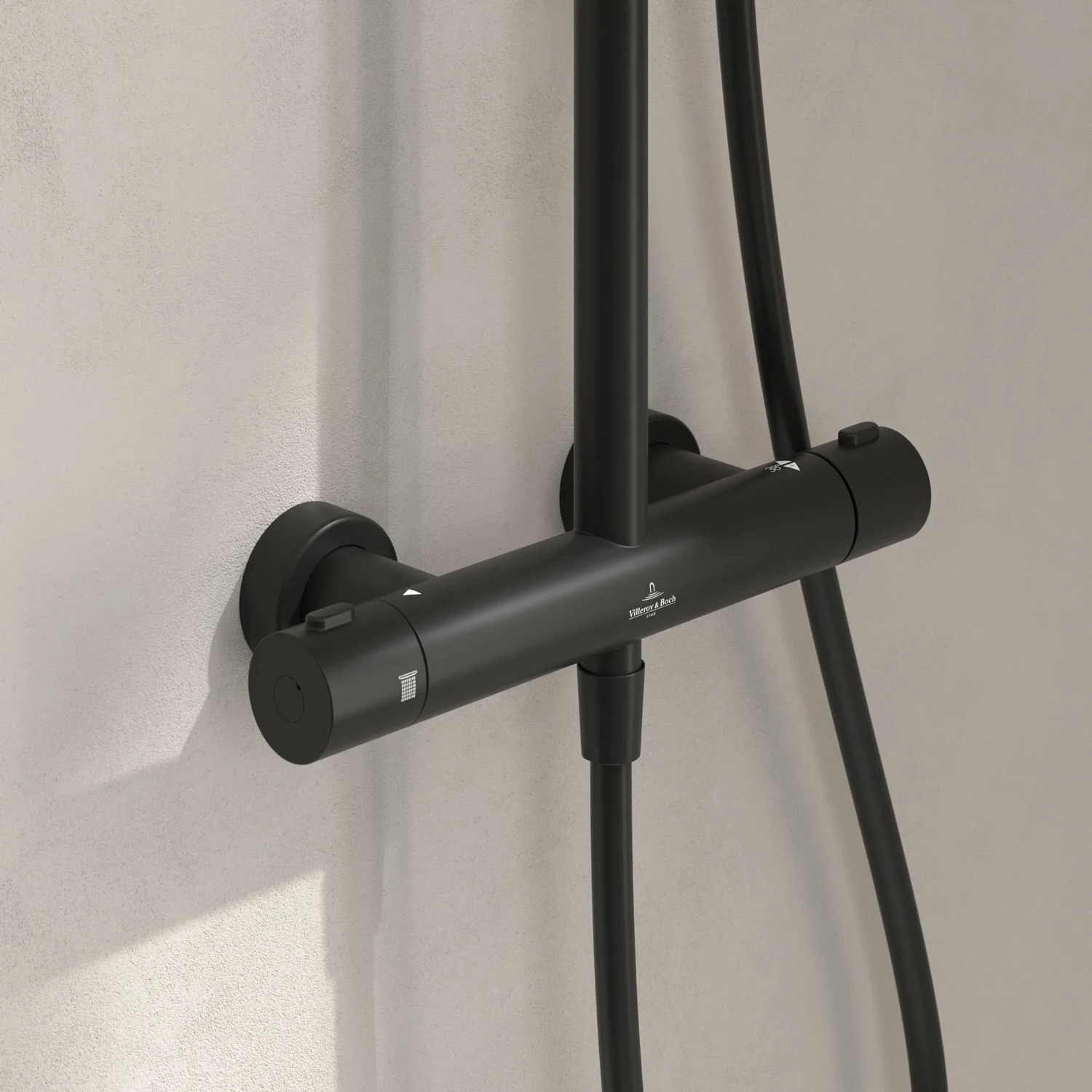 Villeroy & Boch Taro Duschsystem mit 3 Funktionen für Wandmontage Bild 6