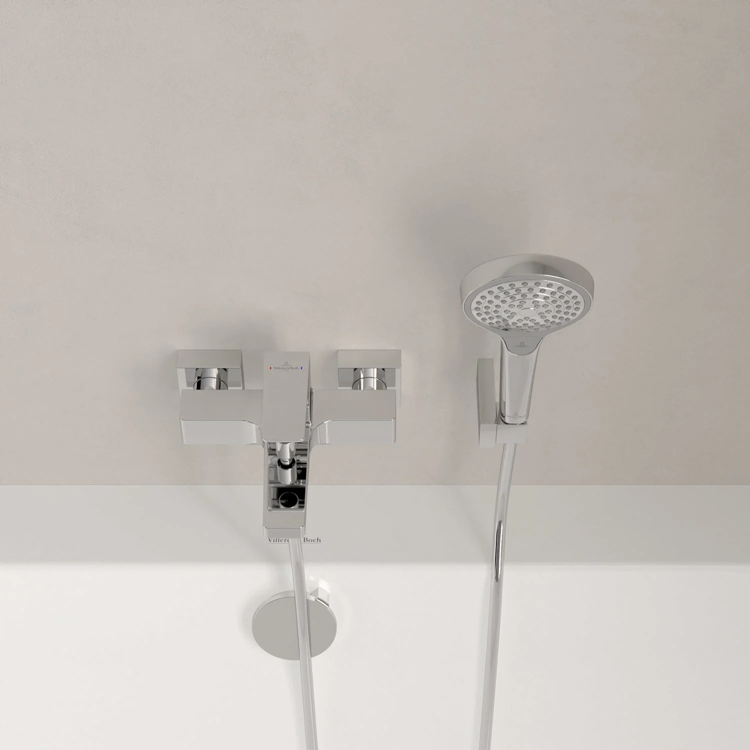 Villeroy & Boch Taro Aufputz-Einhebel-Badewannenarmatur Bild 7