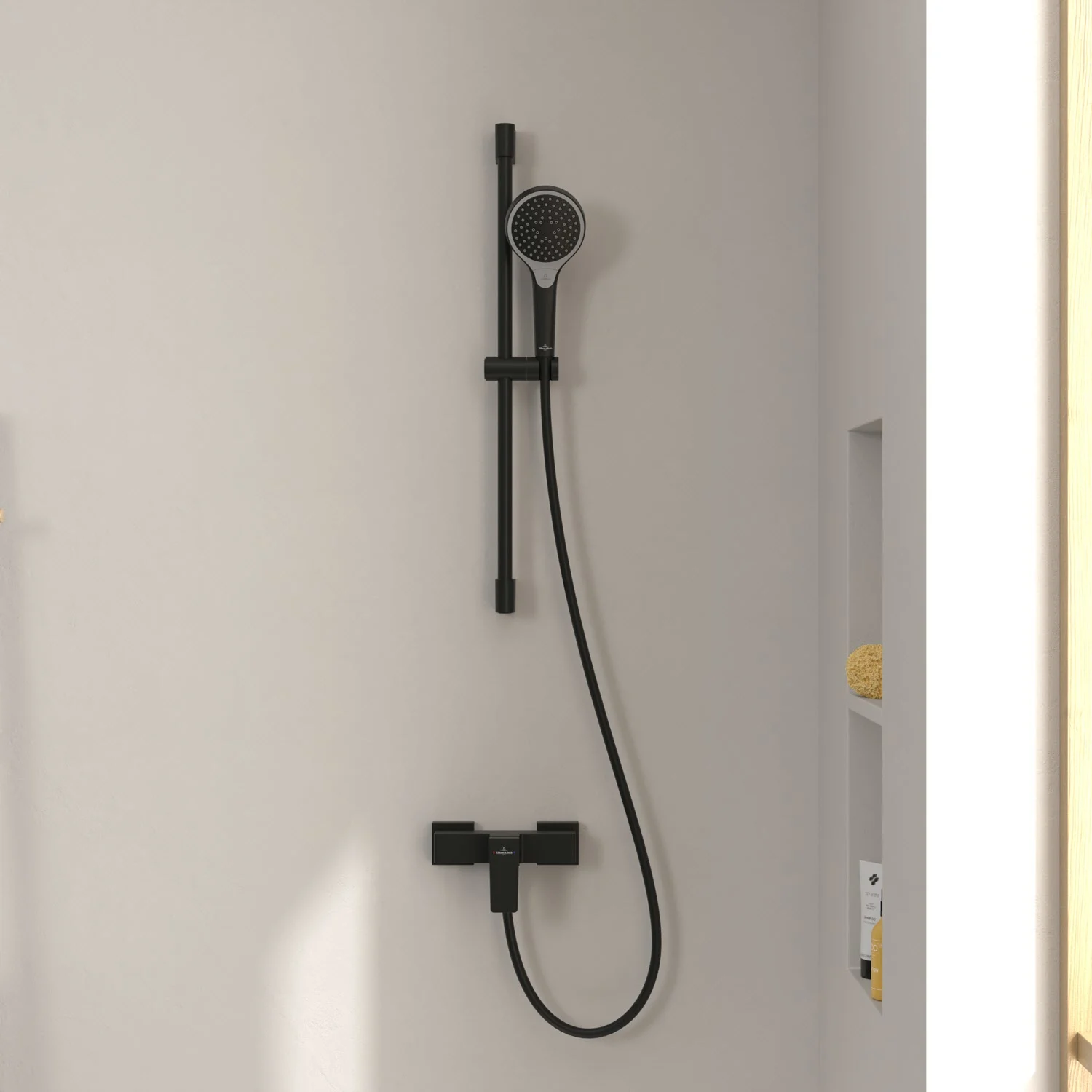 Villeroy & Boch Taro Duschgarnitur 3-teilig für Wandmontage Bild 6