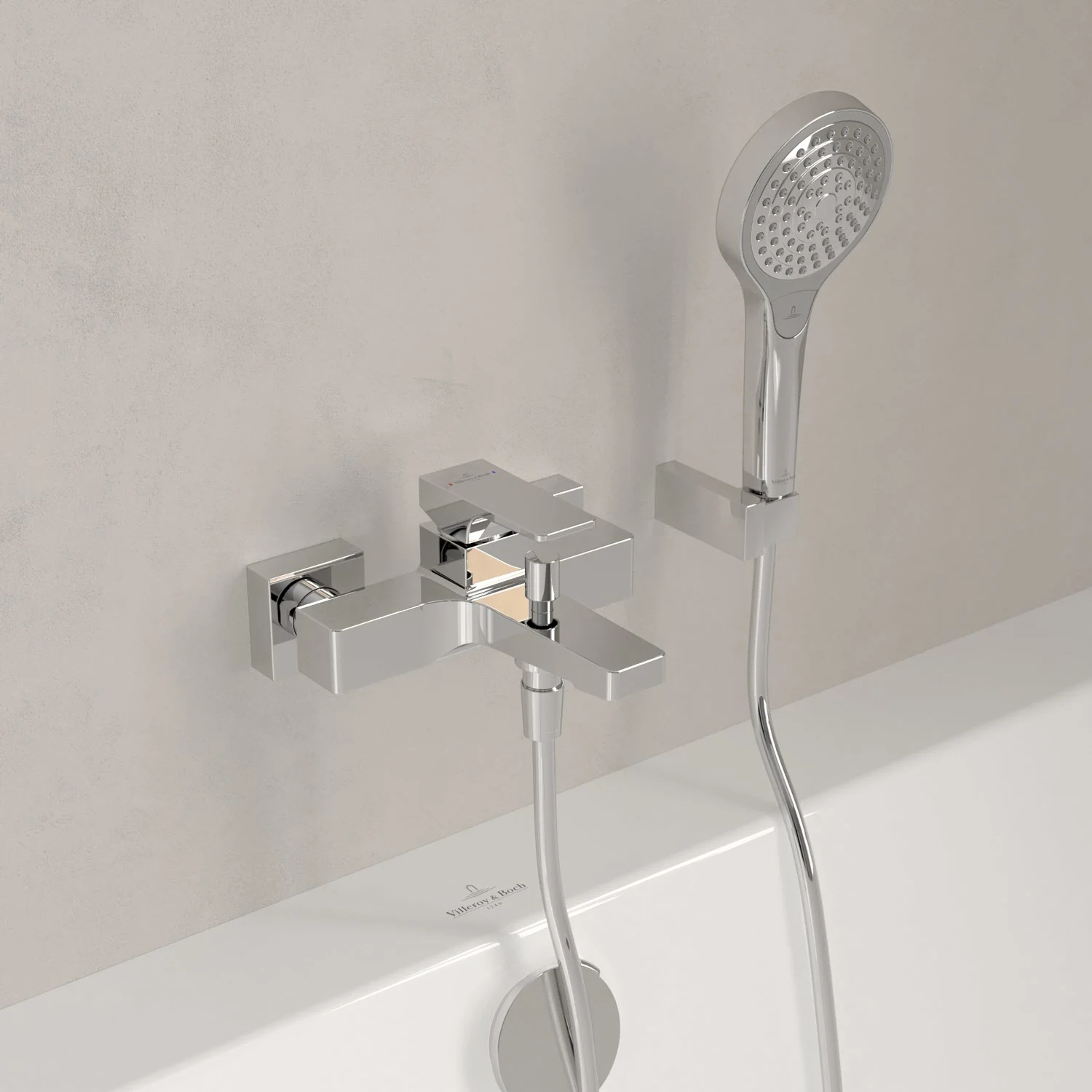 Villeroy & Boch Taro Aufputz-Einhebel-Badewannenarmatur Bild 10