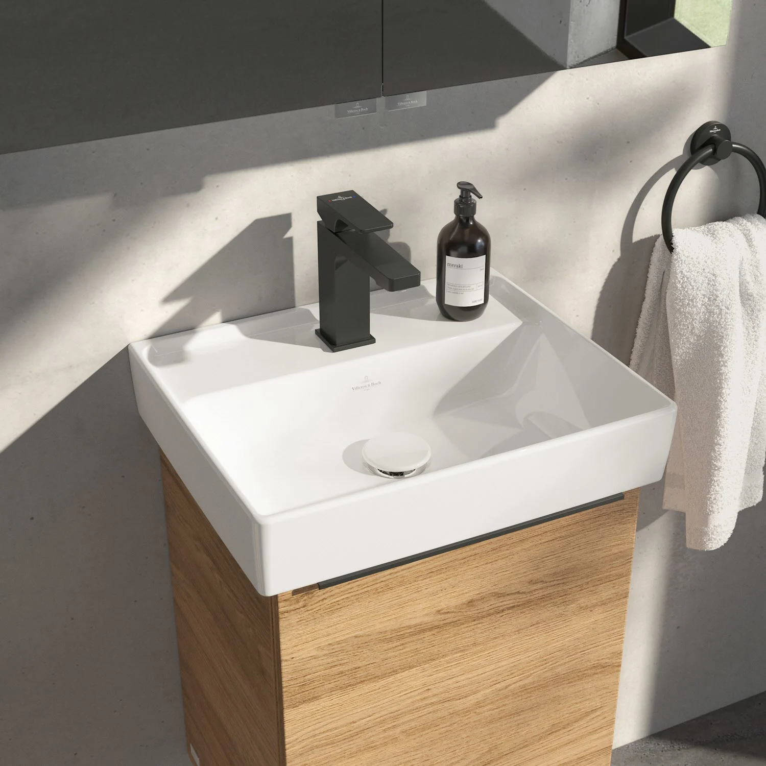 Villeroy & Boch Taro – jednouchwytowa bateria umywalkowa bez zestawu odpływowego Zdjęcie 12