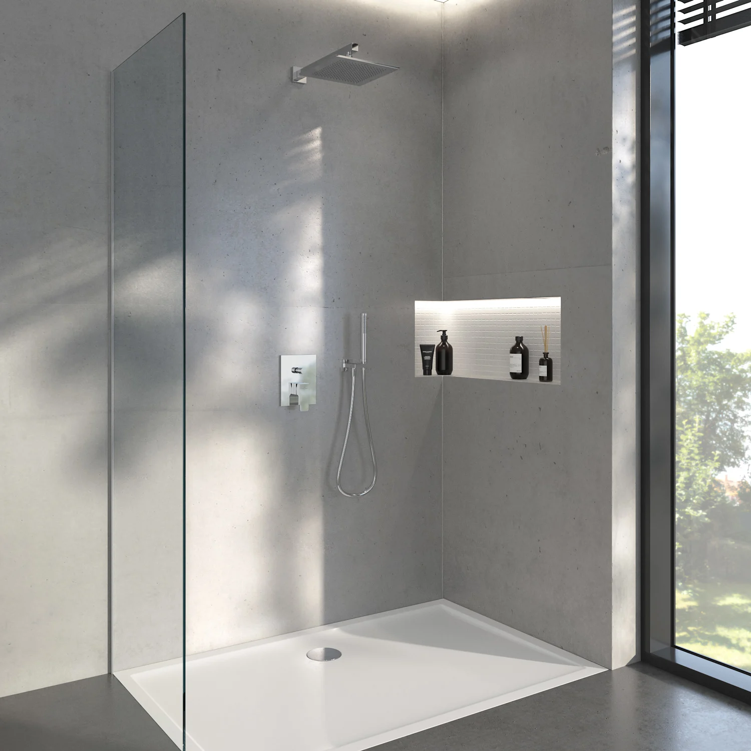 Villeroy & Boch Taro Stabhandbrause rund mit 1 Strahlart Bild 9