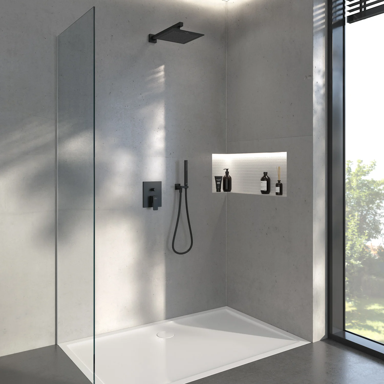 Villeroy & Boch Taro Regenbrause eckig Bild 3