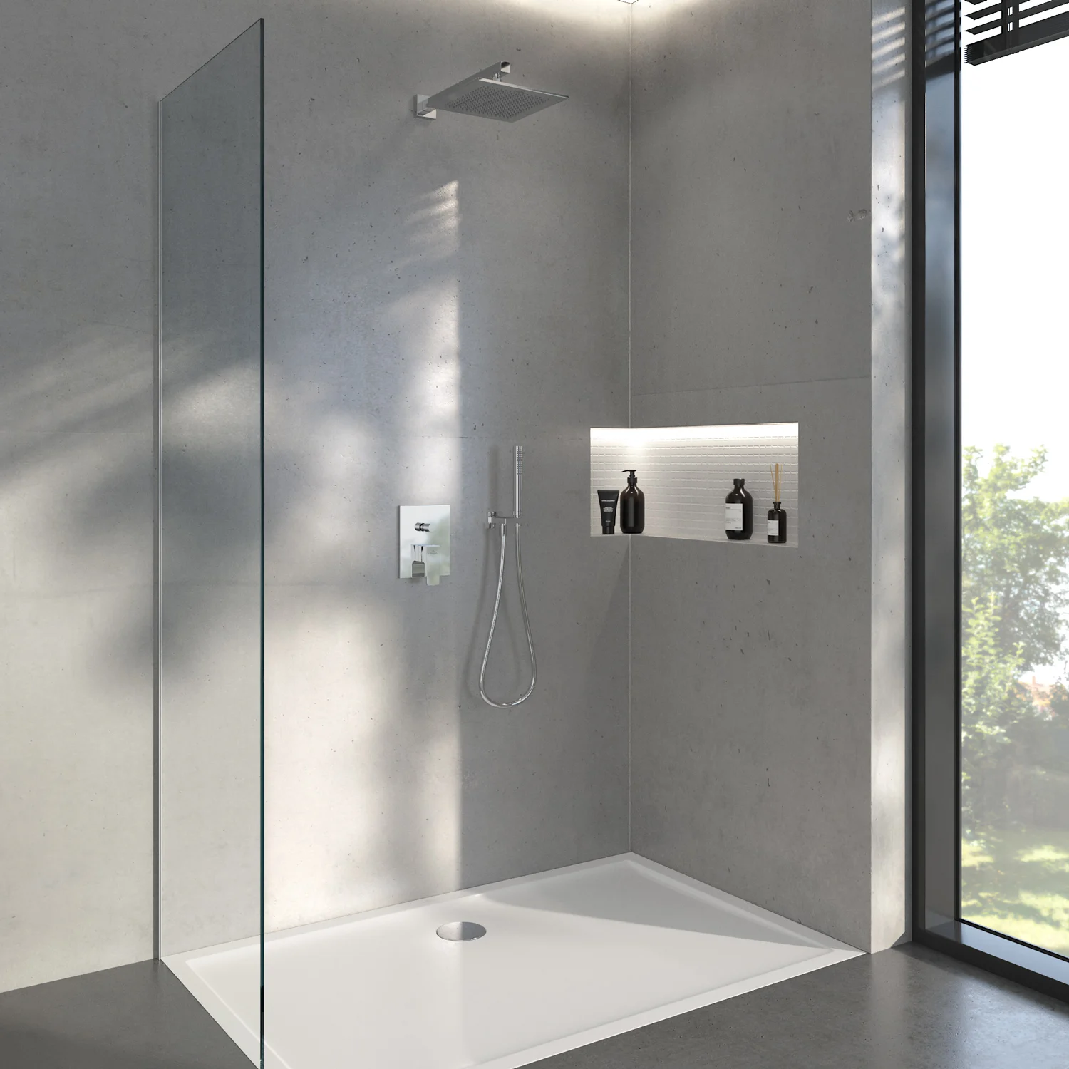 Villeroy & Boch Taro Regenbrause eckig Bild 3