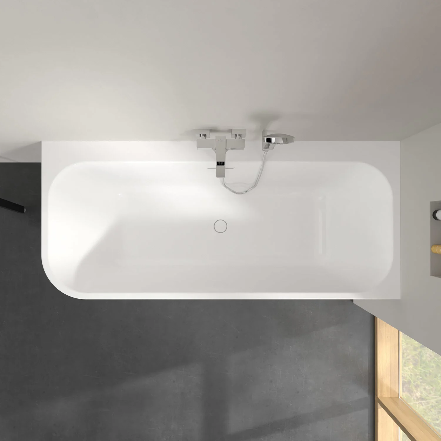 Villeroy & Boch Taro Vorwand-Badewanne 170 x 75 cm für Eckeinbau rechts Bild 7