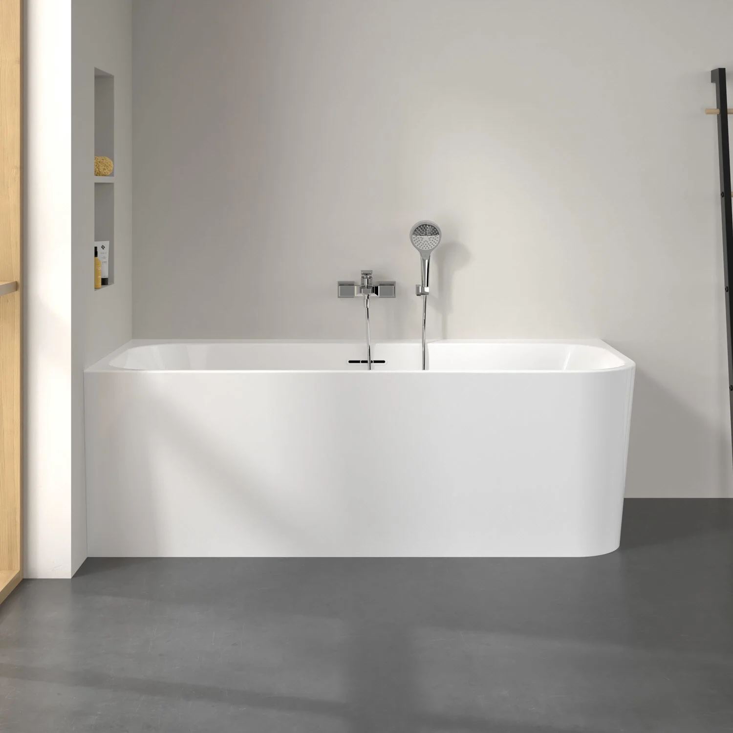 Villeroy & Boch Taro Vorwand-Badewanne 170 x 75 cm für Eckeinbau links Bild 9
