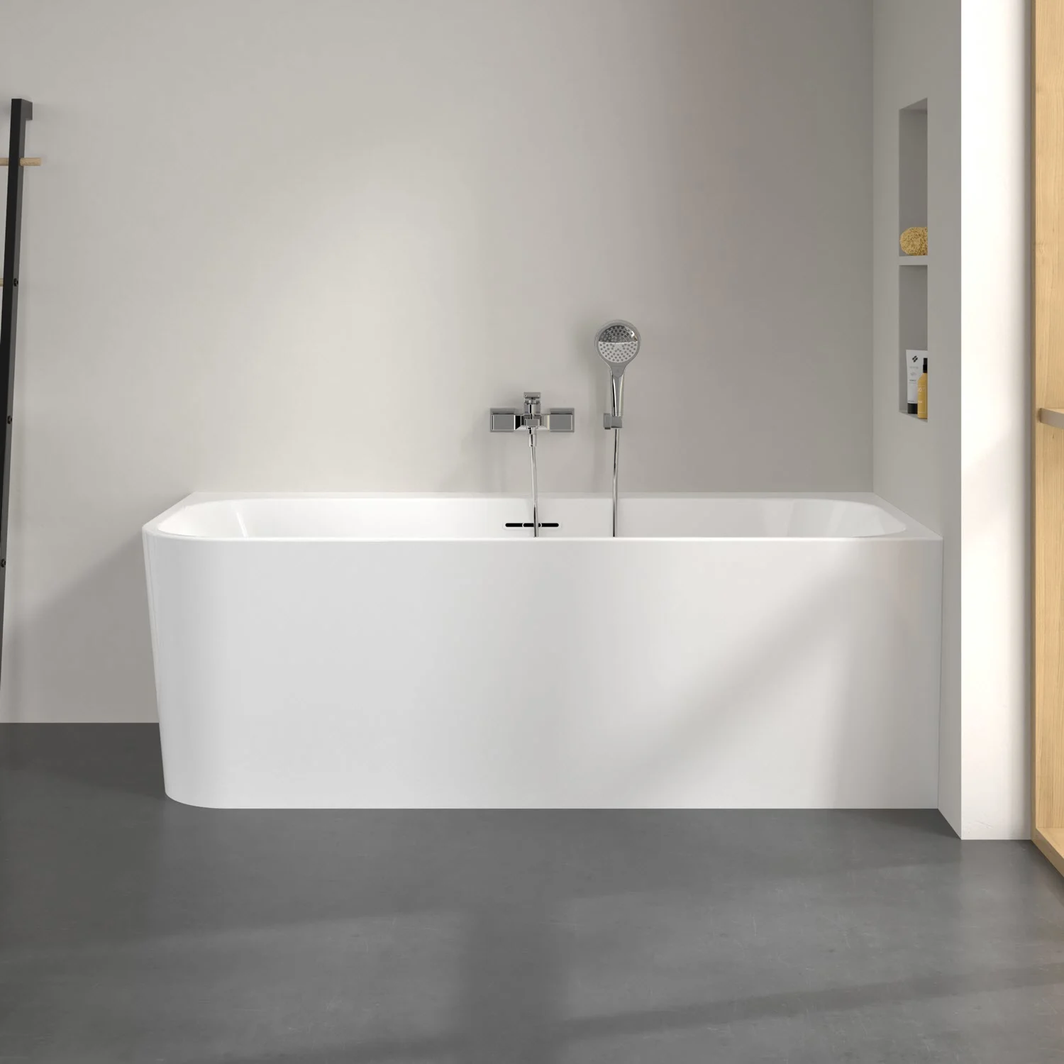 Villeroy & Boch Taro Vorwand-Badewanne 170 x 75 cm für Eckeinbau rechts Bild 9