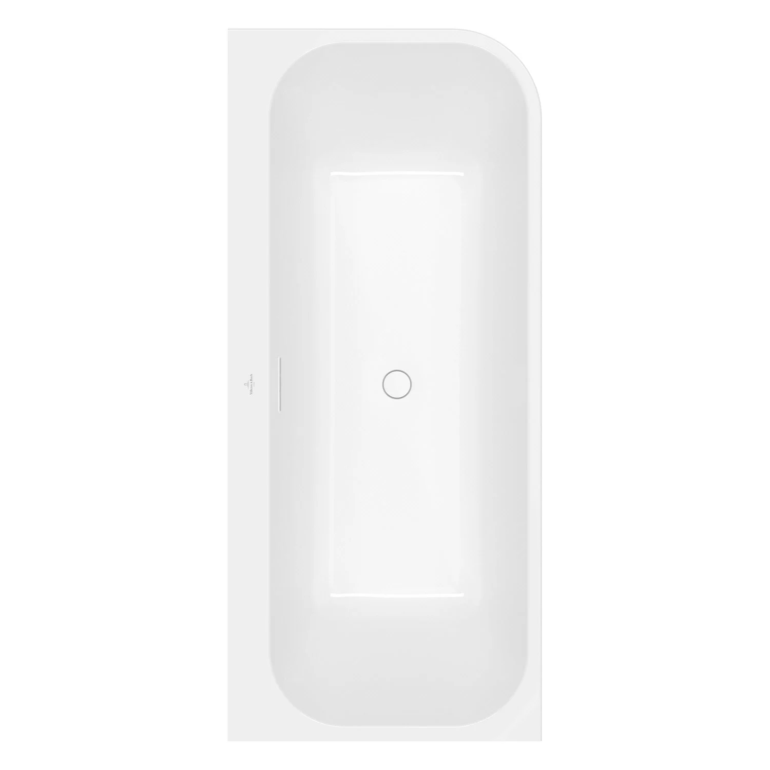 Villeroy & Boch Taro Vorwand-Badewanne 170 x 75 cm für Eckeinbau links Bild 2