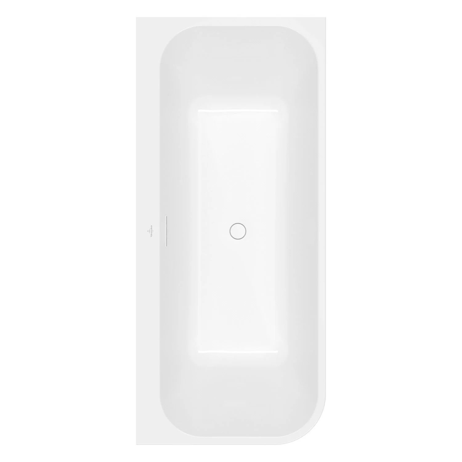 Villeroy & Boch Taro Vorwand-Badewanne 170 x 75 cm für Eckeinbau rechts Bild 2