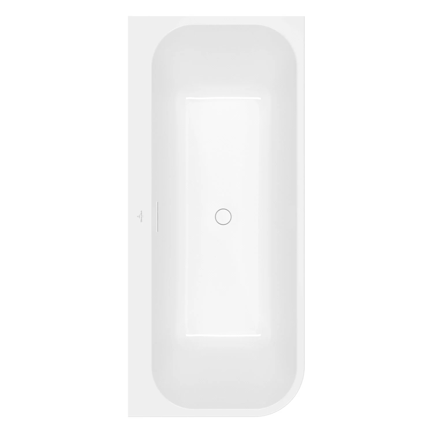 Villeroy & Boch Taro Vorwand-Badewanne 180 x 80 cm für Eckeinbau rechts Bild 2