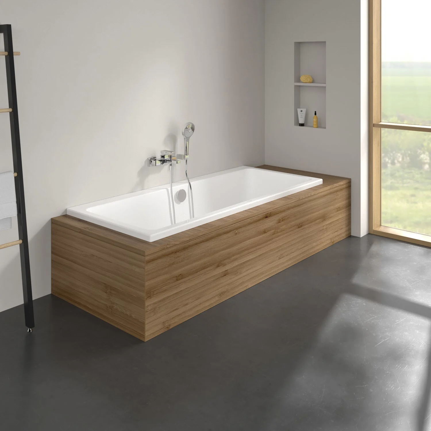 Villeroy & Boch Taro rechteckige Badewanne 170 x 75 cm Bild 8