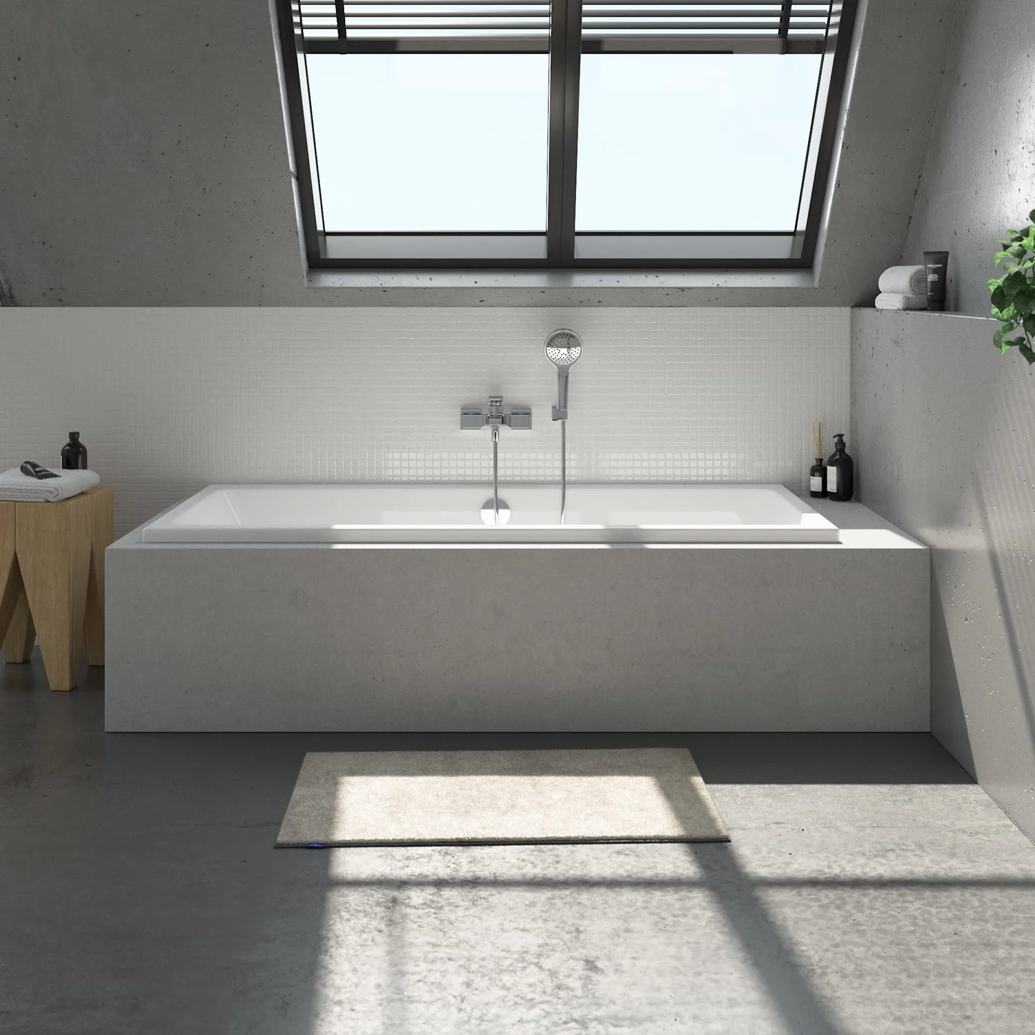 Villeroy & Boch Taro rechteckige Badewanne 170 x 75 cm Bild 11