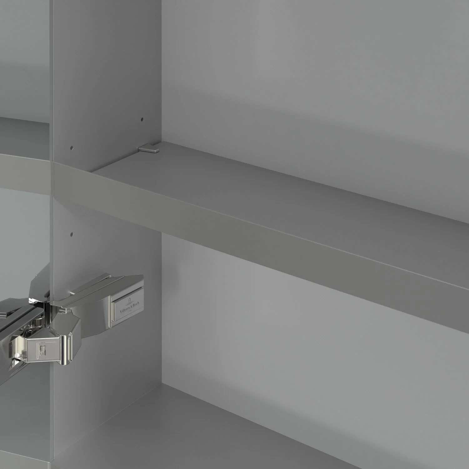 Villeroy & Boch Taro Spiegelschrank 60,7 cm mit 2 Türen, Lichtsegel, Waschplatzbeleuchtung und Vergrößerungsspiegel Bild 7