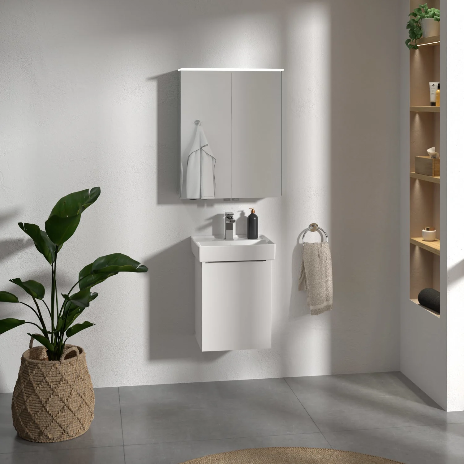 Villeroy & Boch Taro Waschtischunterschrank 40 cm mit 1 Tür, Anschlag links Bild 9