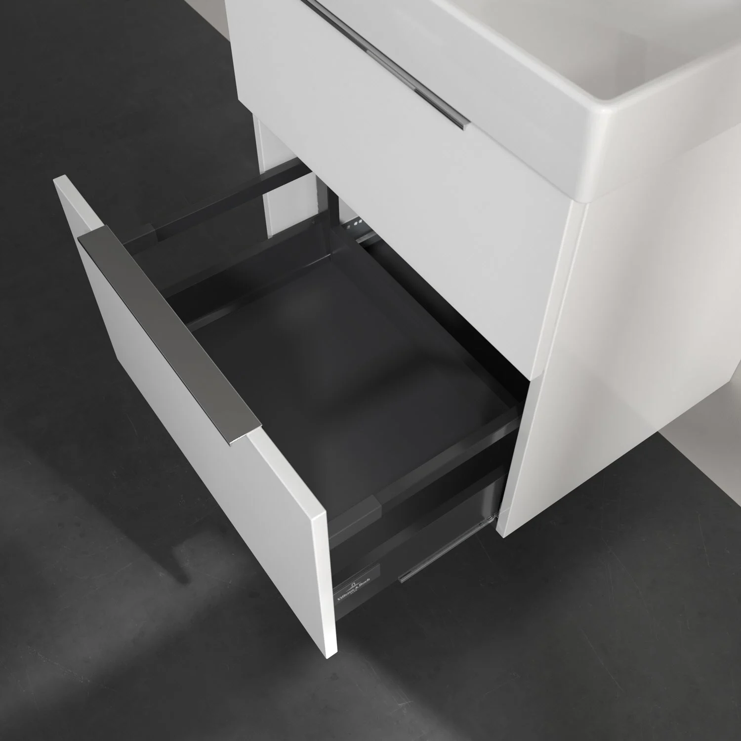 Villeroy & Boch Taro Waschtischunterschrank 55 cm mit 2 Auszügen Bild 7