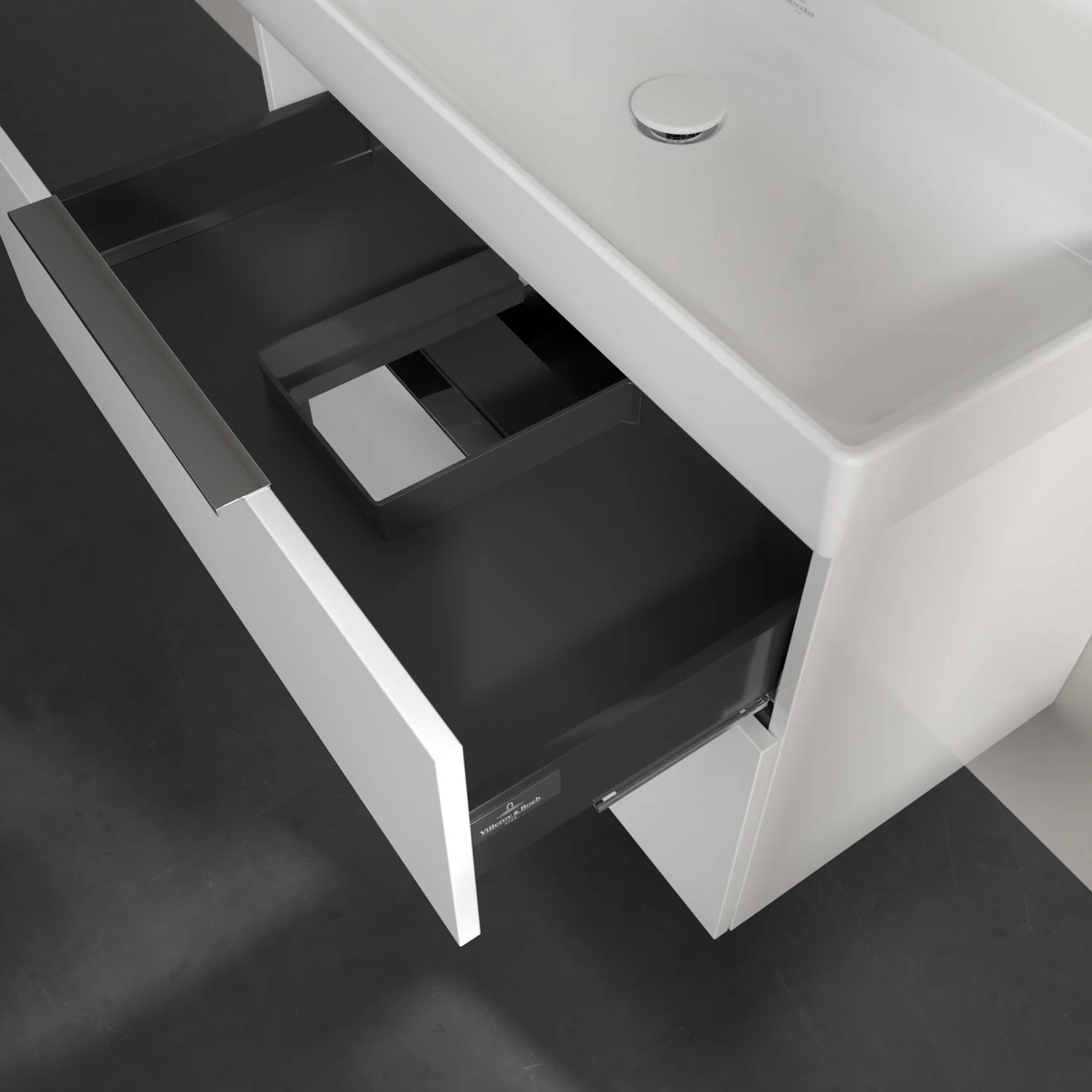 Villeroy & Boch Taro Waschtischunterschrank 75 cm mit 2 Auszügen Bild 8