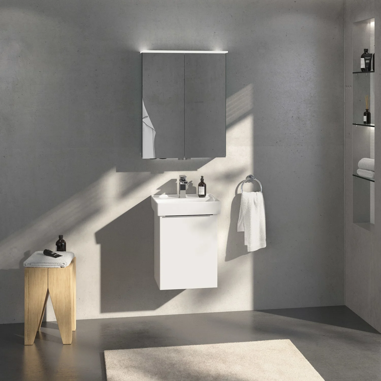 Villeroy & Boch Taro Waschtischunterschrank 40 cm mit 1 Tür, Anschlag links Bild 4