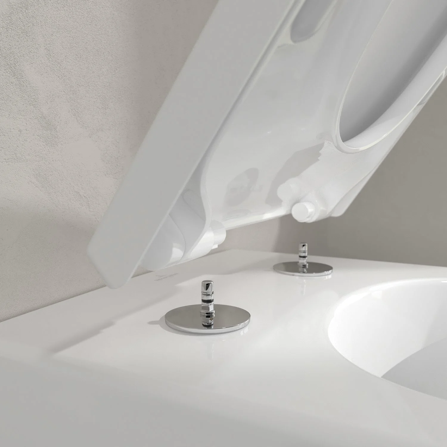 Villeroy & Boch Taro WC und WC-Sitz Wrap-Over mit Absenkautomatik Bild 4