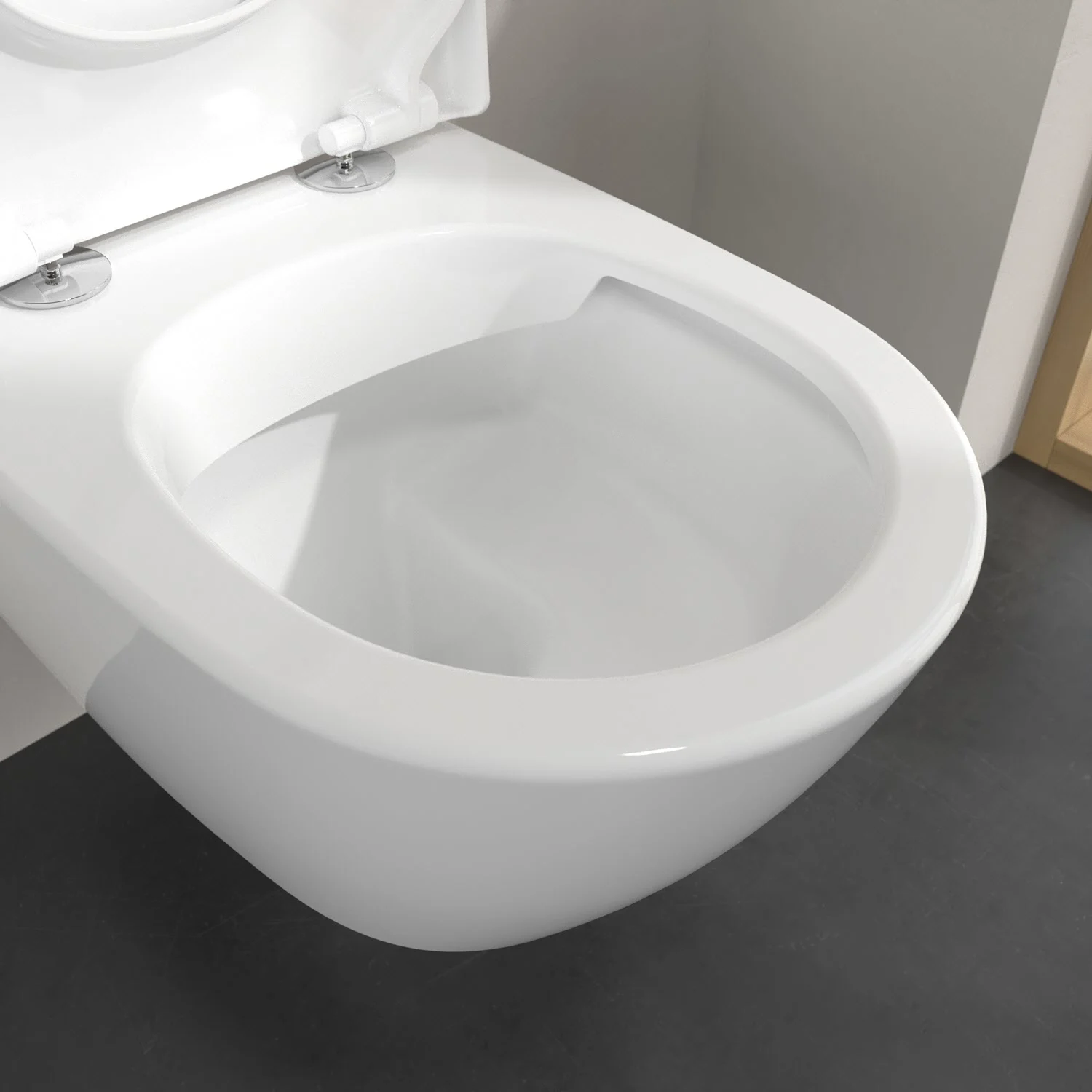 Villeroy & Boch Taro WC und WC-Sitz Wrap-Over mit Absenkautomatik Bild 6