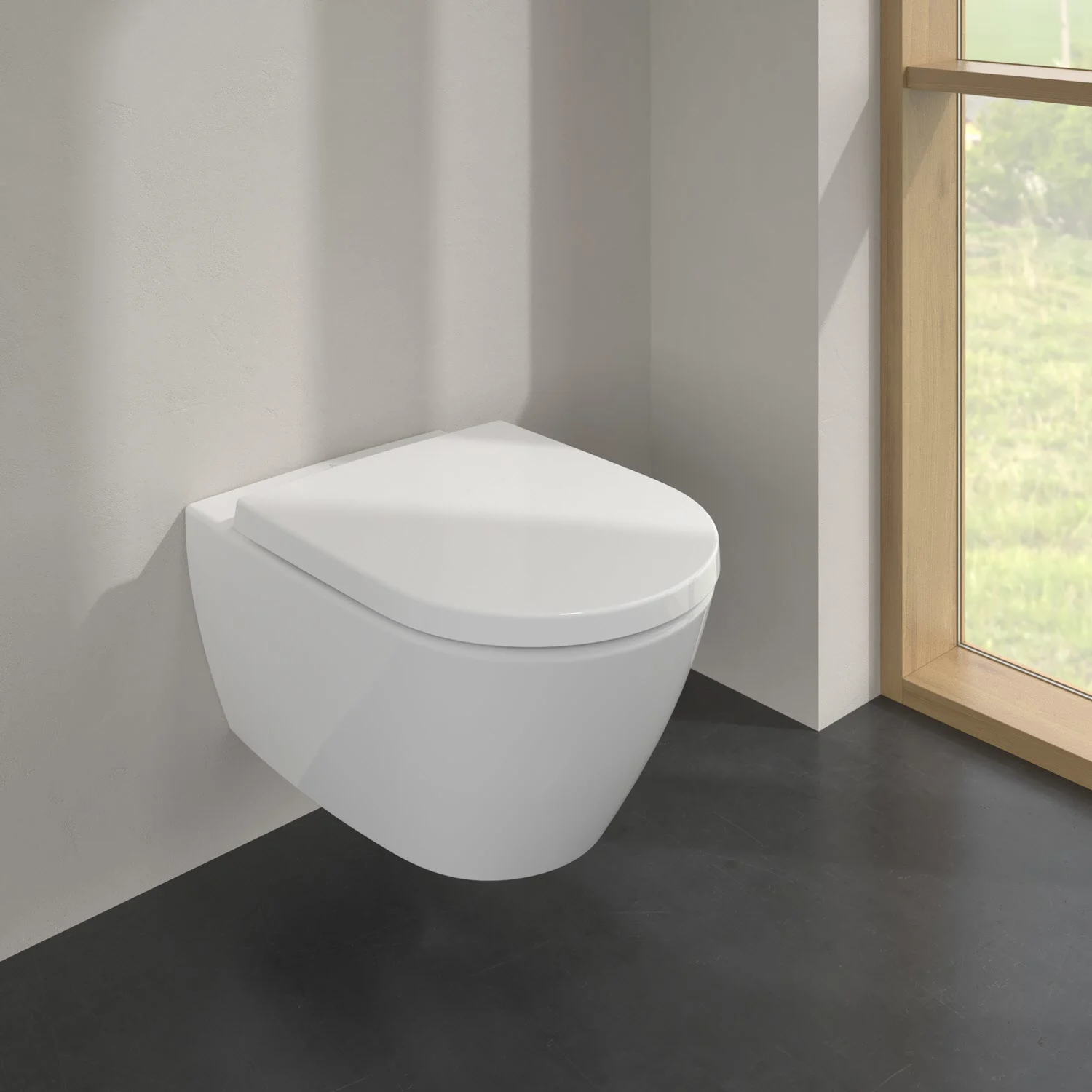 Villeroy & Boch Taro WC und WC-Sitz Wrap-Over mit Absenkautomatik Bild 9