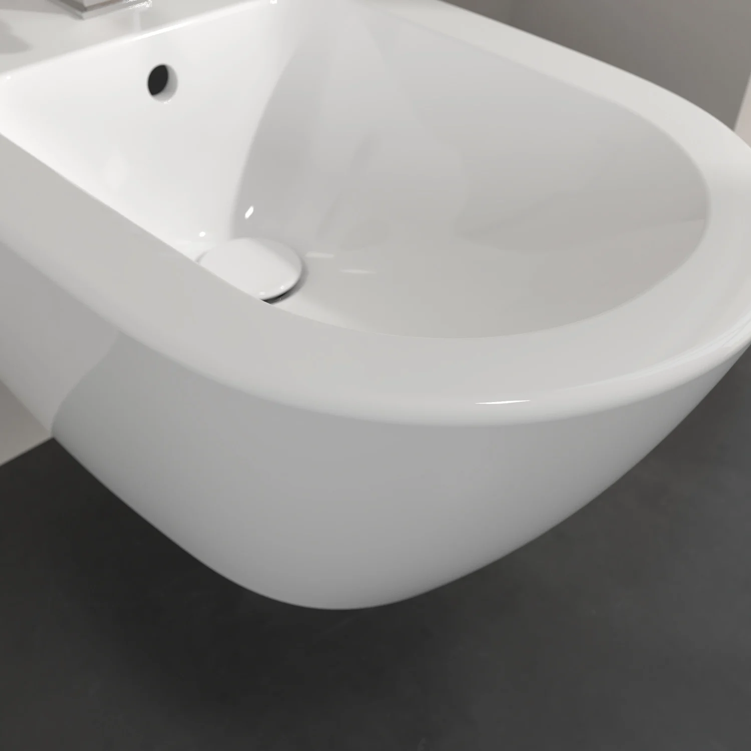 Villeroy & Boch Taro Bidet, wandhängend, 37,5 x 56,5 cm Bild 3