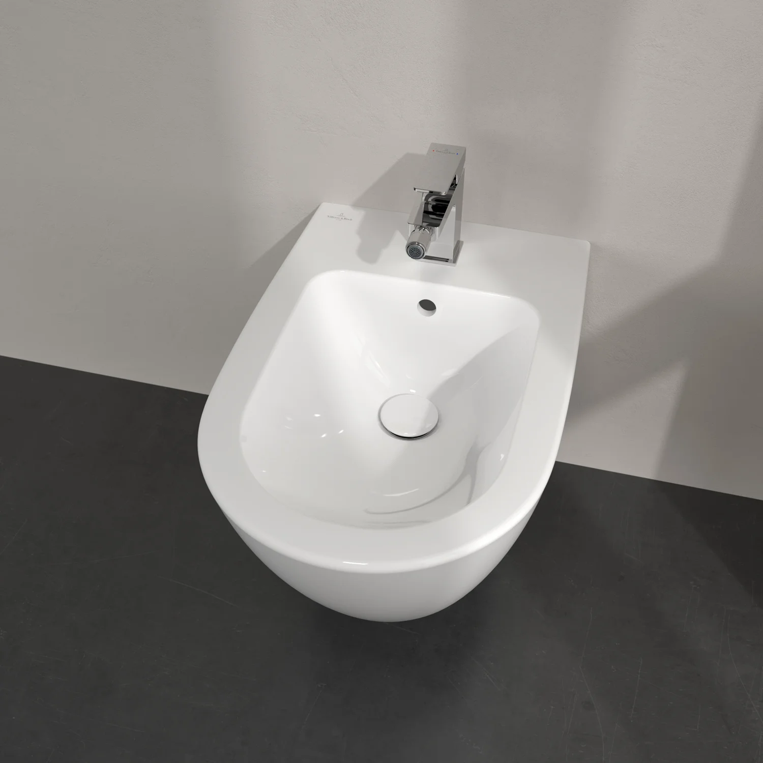 Villeroy & Boch Taro Bidet, wandhängend, 37,5 x 56,5 cm Bild 6