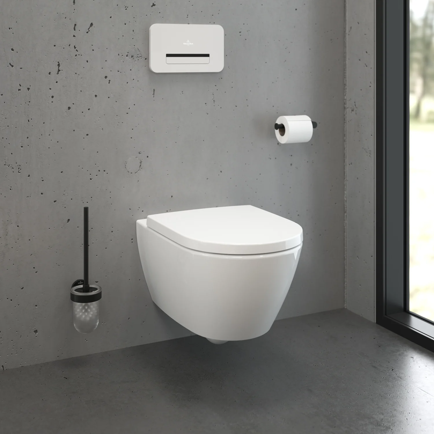 Villeroy & Boch Taro WC und WC-Sitz Wrap-Over mit Absenkautomatik Bild 10