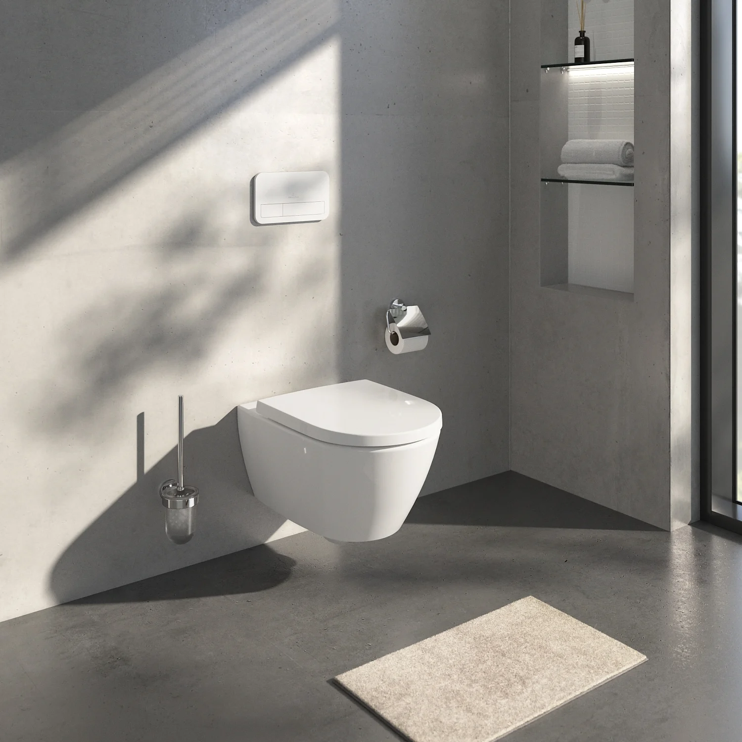 Villeroy & Boch Taro WC und WC-Sitz Wrap-Over mit Absenkautomatik Bild 11