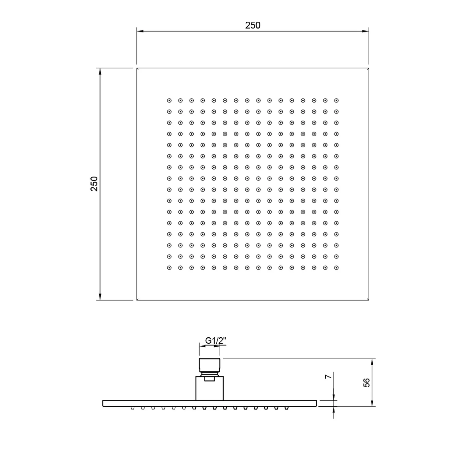Villeroy & Boch Universal Showers Regenbrause 25 x 25 cm Bild 4
