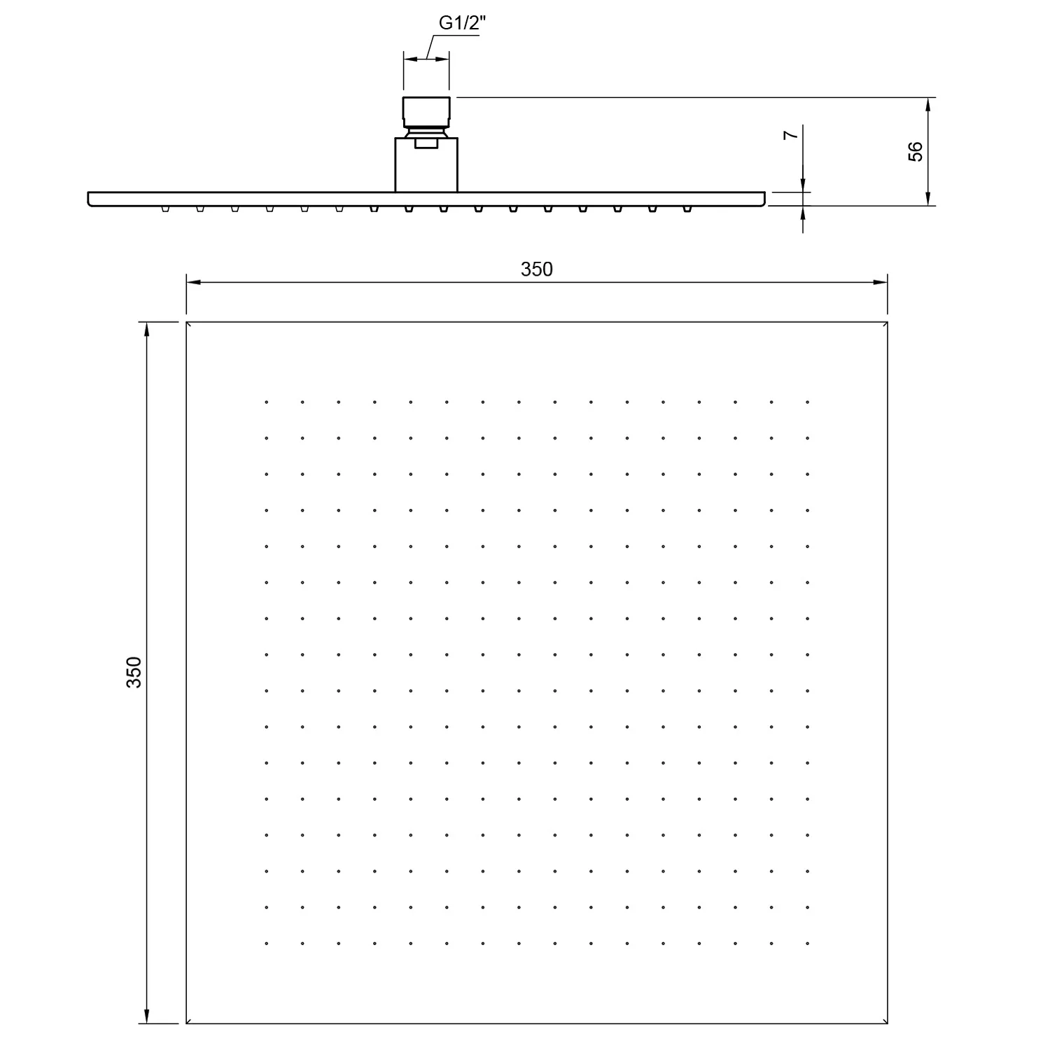 Villeroy & Boch Universal Showers Regenbrause 35 x 35 cm Bild 4