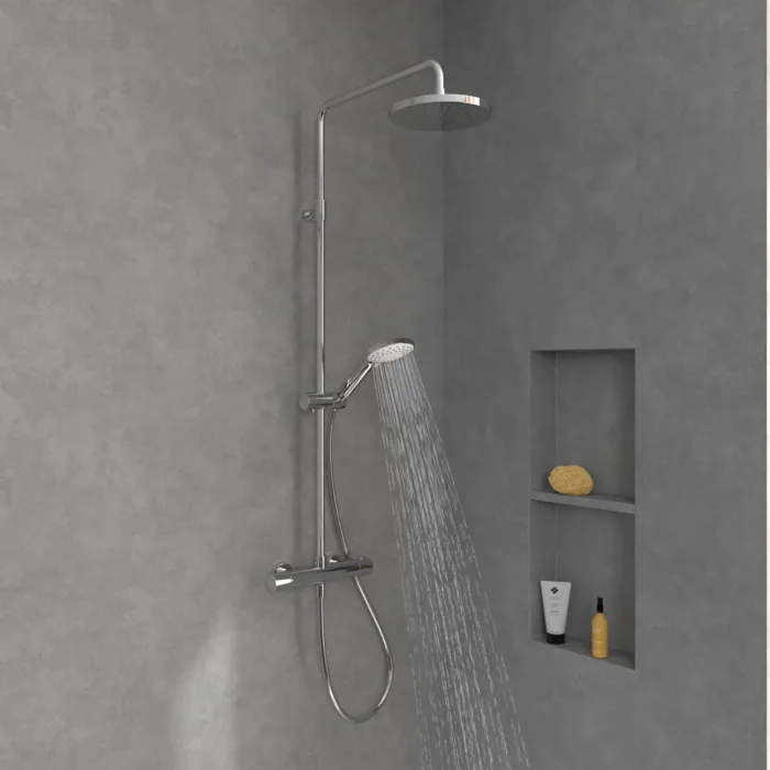Villeroy & Boch Universal Showers Duschsystem mit drei Funktionen für Wandmontage Bild 11