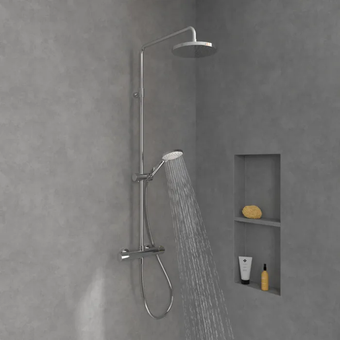 Villeroy & Boch Universal Showers Duschsystem mit drei Funktionen für Wandmontage Bild 10