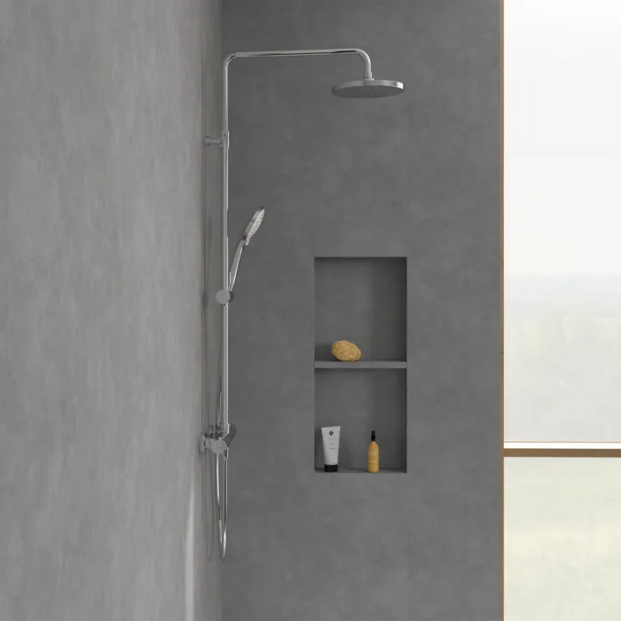 Villeroy & Boch Universal Showers Duschsystem mit drei Funktionen für Wandmontage Bild 9