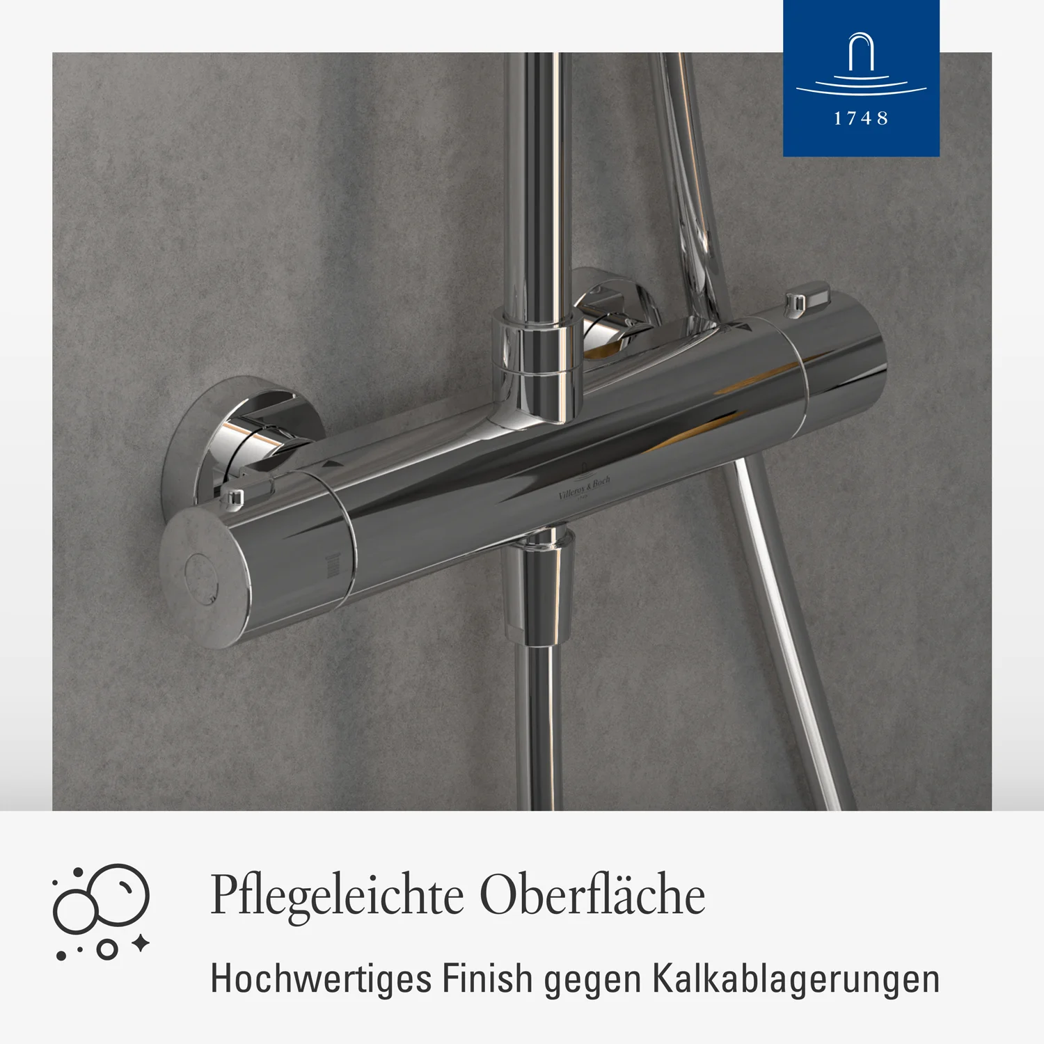 Villeroy & Boch Universal Showers Duschsystem mit drei Funktionen für Wandmontage Bild 6
