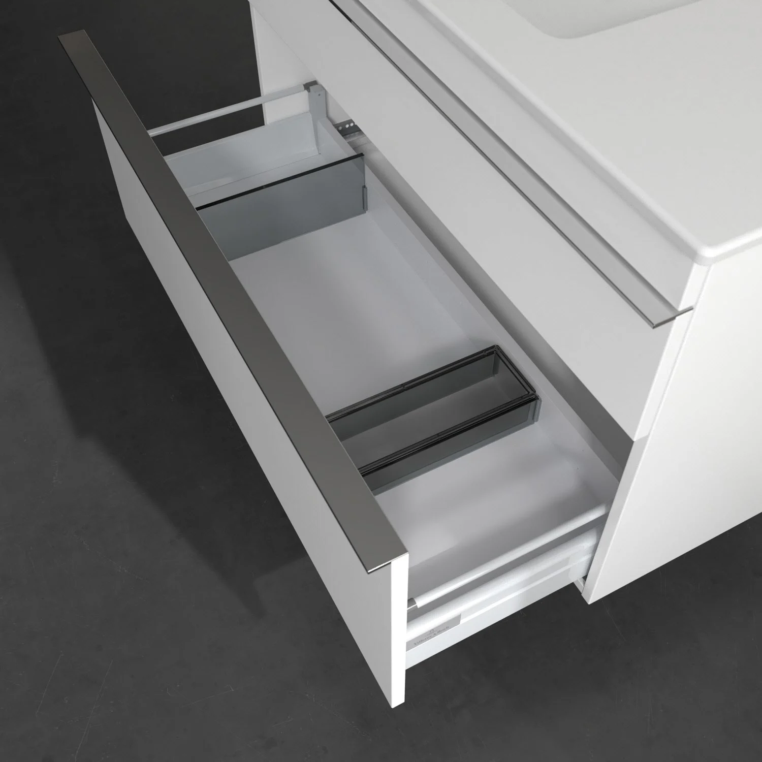 Villeroy & Boch Venticello Waschtischunterschrank 95,3 x 59 cm, 2 Auszüge, für Waschbecken links Bild 7