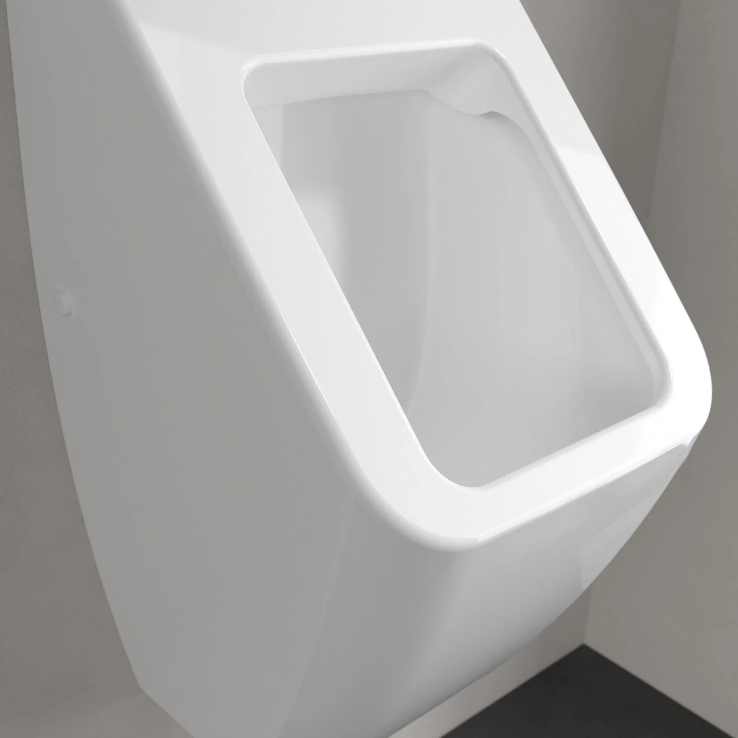 Villeroy & Boch Venticello Absaug-Urinal, für Deckel, DirectFlush, Zulauf verdeckt Bild 8