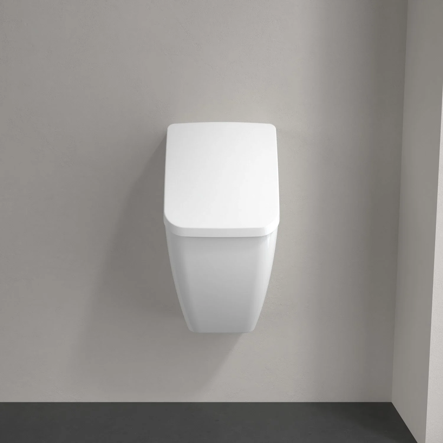 Villeroy & Boch Venticello Absaug-Urinal, für Deckel, DirectFlush, Zulauf verdeckt Bild 11