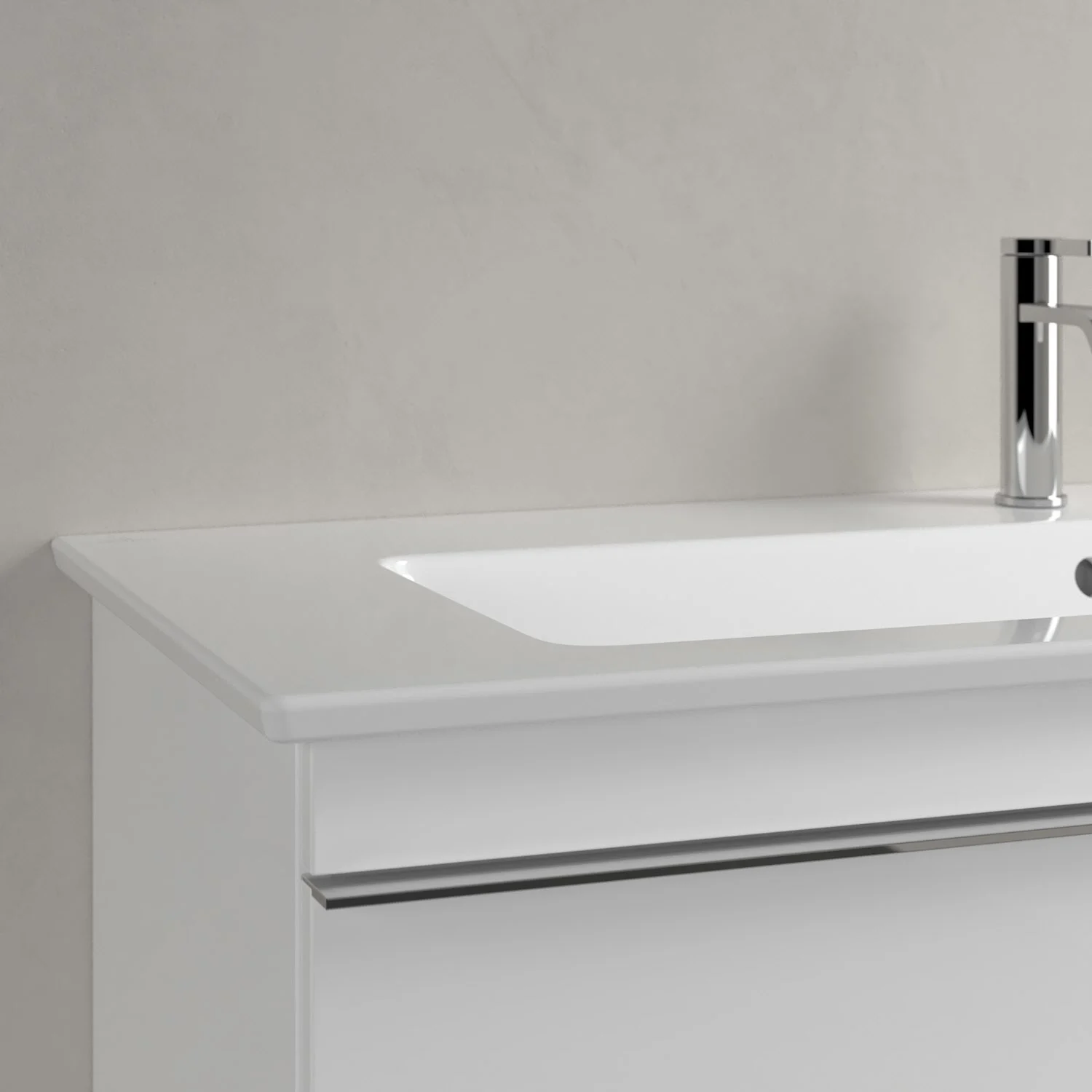 Villeroy & Boch Venticello Schrankwaschtisch 120 x 50 cm, mit 1 Hahnloch, mit Überlauf Bild 3