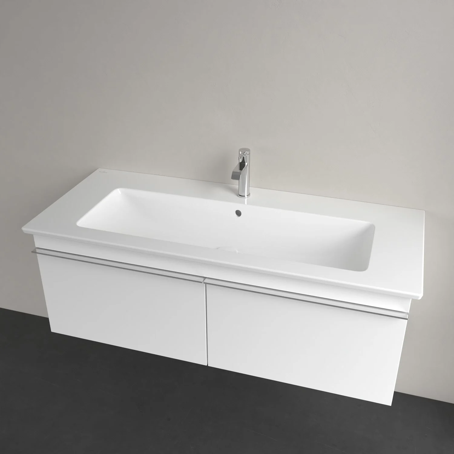 Villeroy & Boch Venticello Schrankwaschtisch 120 x 50 cm, mit 1 Hahnloch, mit Überlauf Bild 4