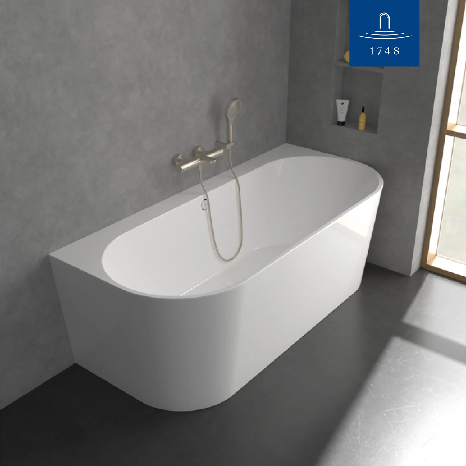 Ręczne słuchawki prysznicowe Villeroy & Boch Verve Showers z trzema rodzajami strumienia Zdjęcie 5