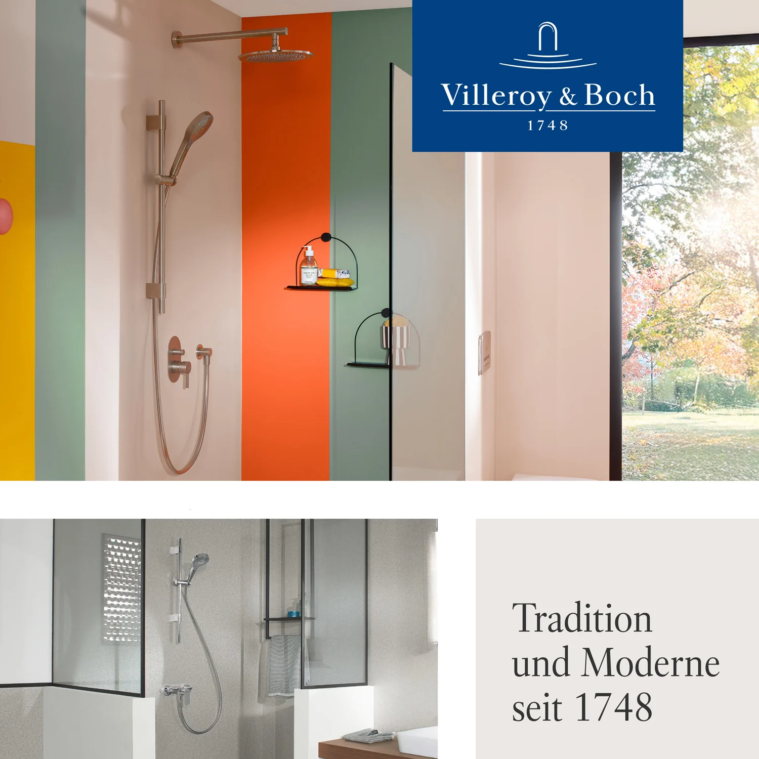 Villeroy & Boch Verve Showers Duschgarnitur mit drei Strahlarten Bild 13
