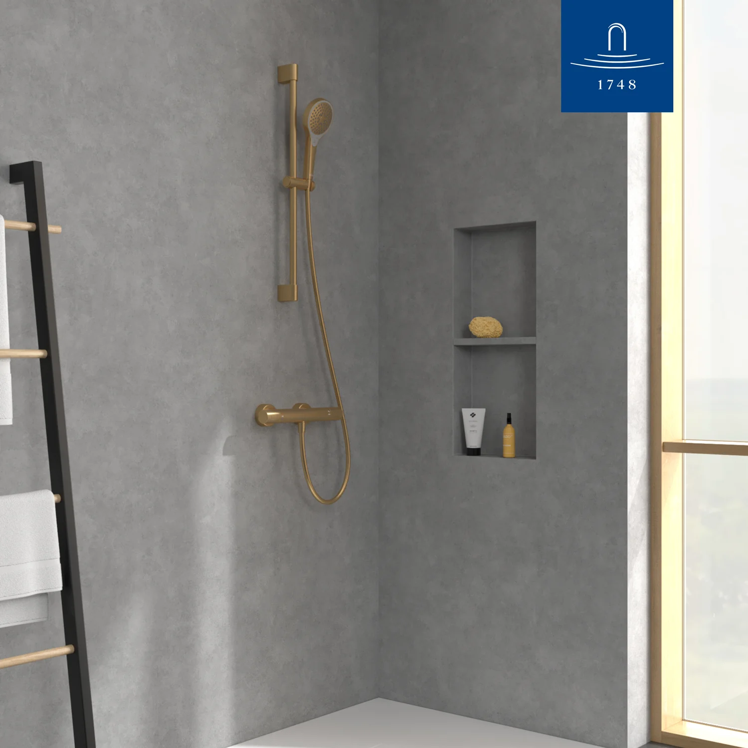 Villeroy & Boch Verve Showers Duschgarnitur mit drei Strahlarten Bild 7