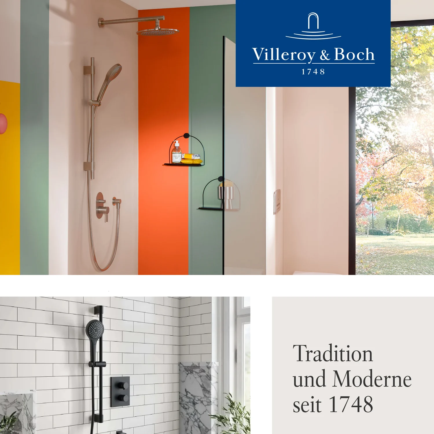 Villeroy & Boch Verve Showers Duschgarnitur mit drei Strahlarten Bild 9