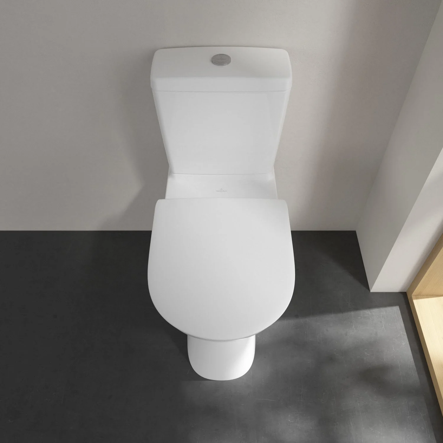 Villeroy & Boch Vicare Tiefspül-WC für Kombination, spülrandlos, bodenstehend Bild 5