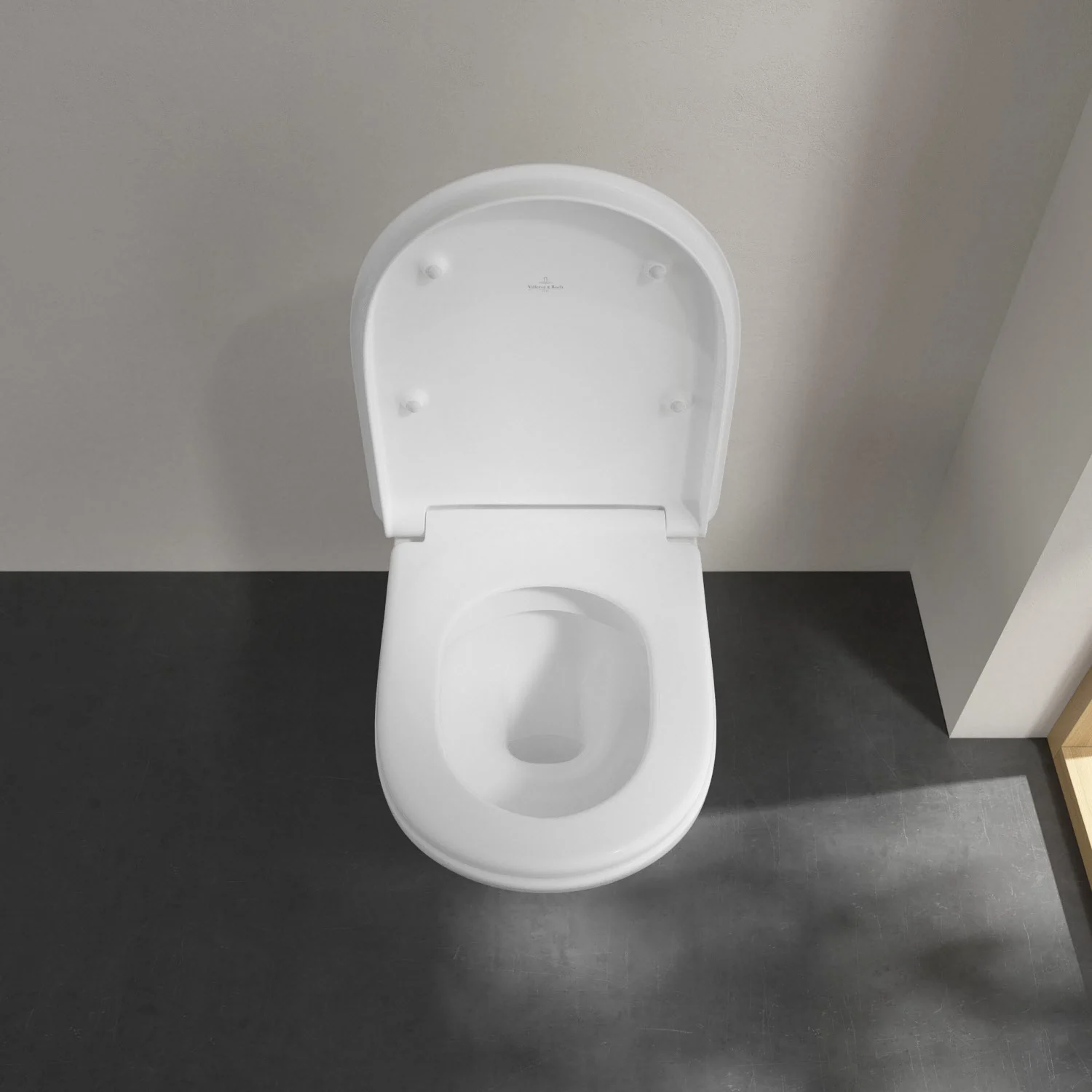 Toaleta podwieszana z widokiem z góry, Villeroy & Boch